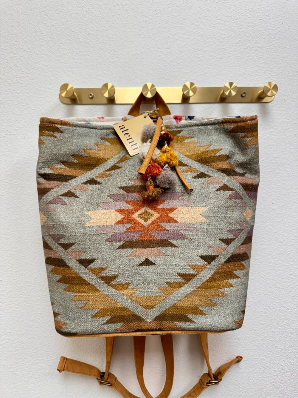 Atenti Aztec Backpack Bag